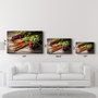 Wallity Pintura Decorativa de Vidrio Templado Multicolor 35 x 55 cm